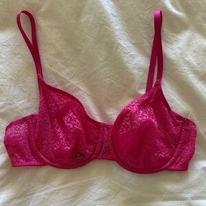 DKNY Fuchsia Lace Underwire Bra - Women Intimates